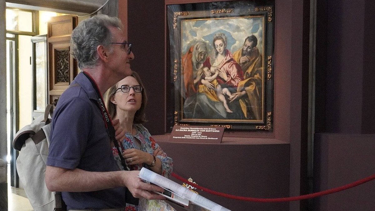 La exposición en Roma del pintor de origen griego es uno de los primeros momentos de gran arte, que pretende abrir una especie de 'peregrinación' de belleza hacia el próximo Año Santo de 2025.