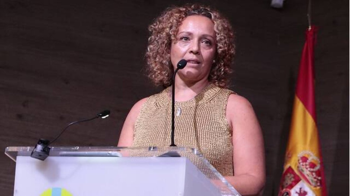 Isabel Ramírez, responsable del Ministerio Nacional de Alabanza de Renovación Carismática, en los Premios ReL 2023