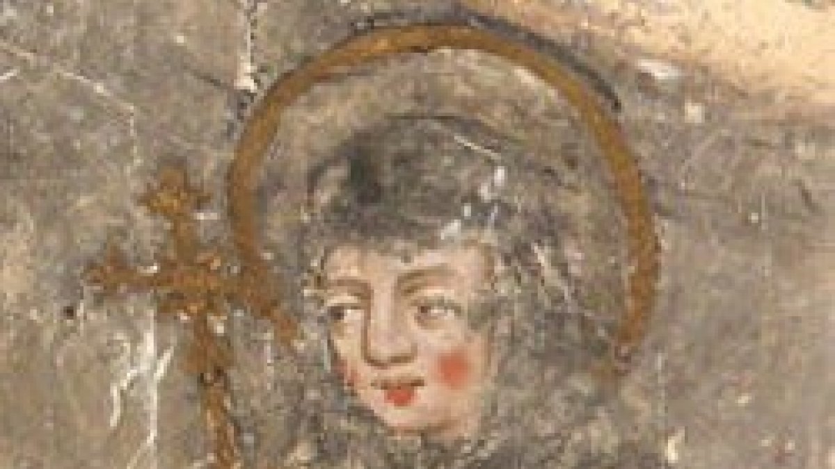 Mural en la iglesia de Tohogne.