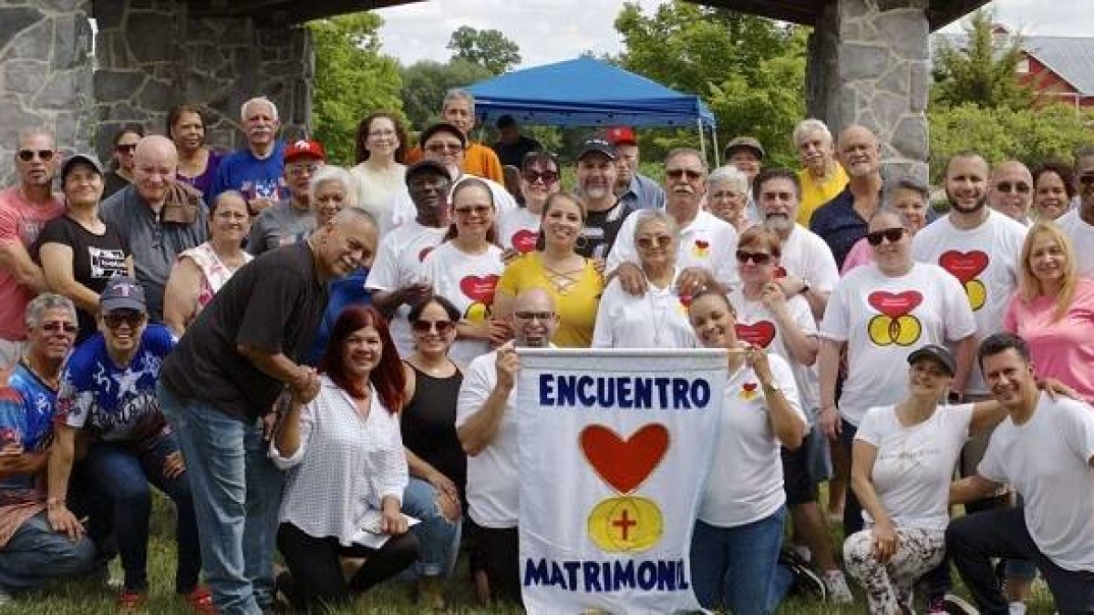 Asistentes a un Encuentro Matrimonial en español en Estados Unidos, foto de Valentín Rodríguez
