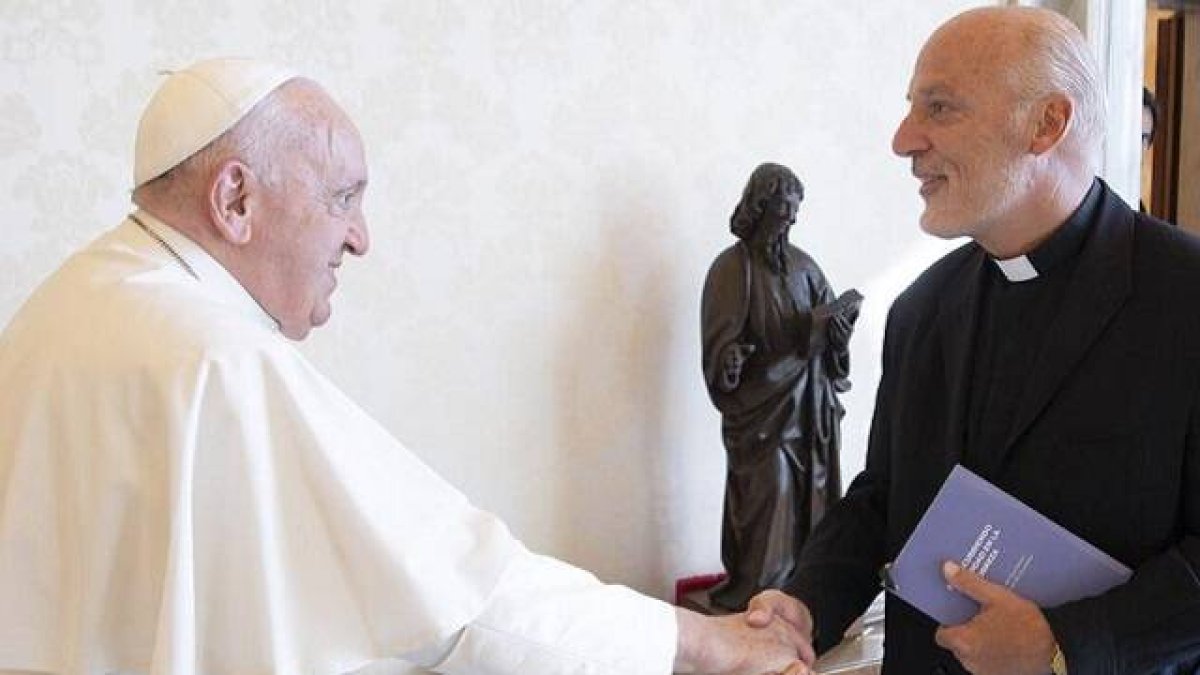 El Papa Francisco ha recibido al sacerdote José Pedro Manglano cuando Hakuna cumple 10 años