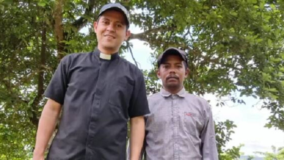 El padre Osman José Amador Guillén era el director de Cáritas Estelí antes de que el Gobierno prohibiese la organización