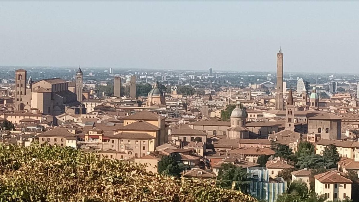 Bolonia. Vista desde la iglesia de San Michele.