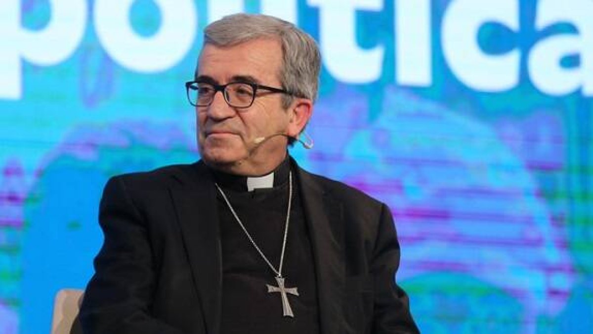 Luis Argüello, arzobispo de Valladolid, es de los pocos obispos que abiertamente hablan de política en España - foto Europa Press