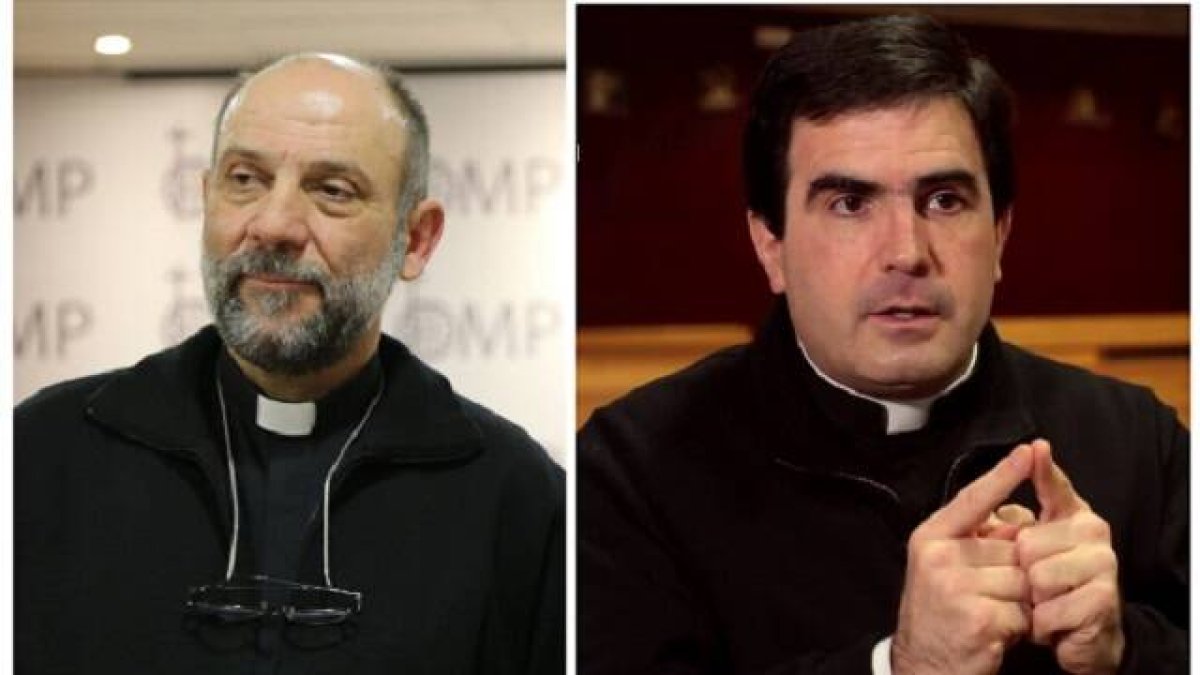 José María Calderón, coordinador, y Pablo Ormazábal, en el Consejo, del Movimiento Sacerdotal Corpus Christi