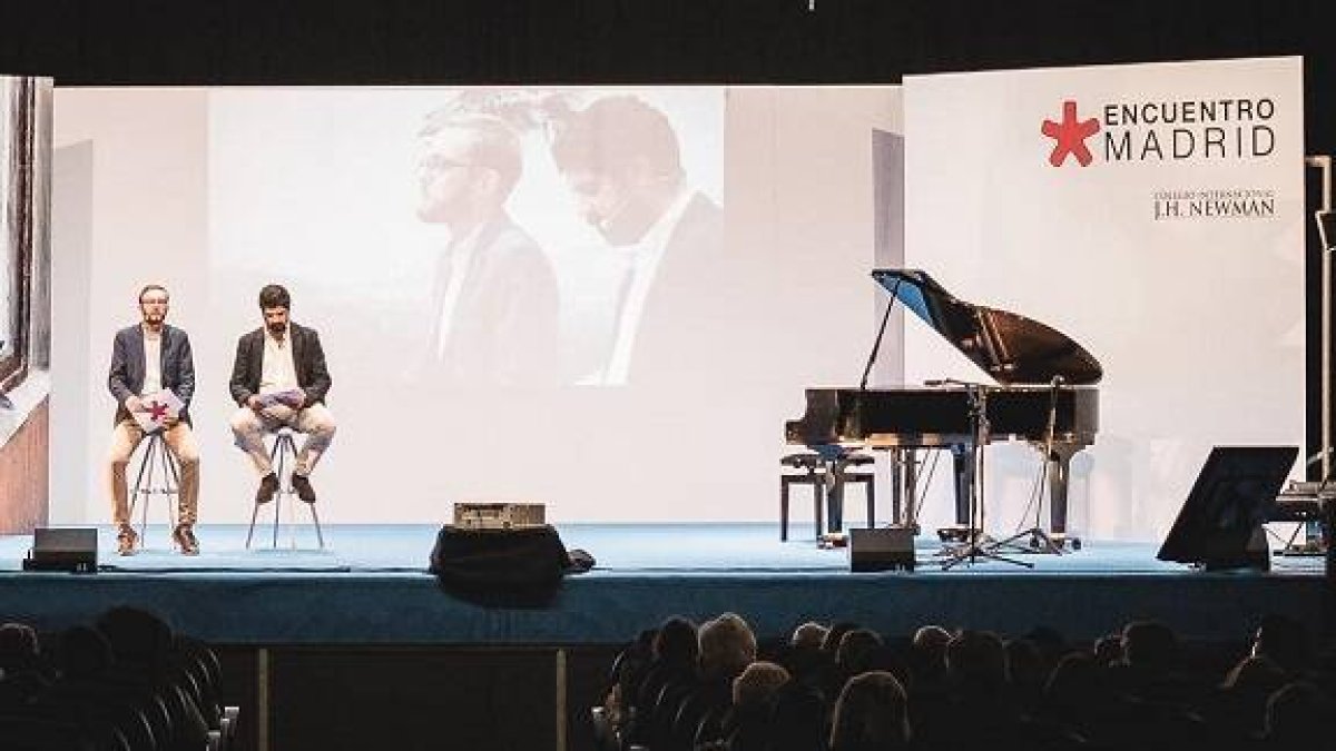 Una escena del EncuentroMadrid de 2021 en el Colegio JH Newman