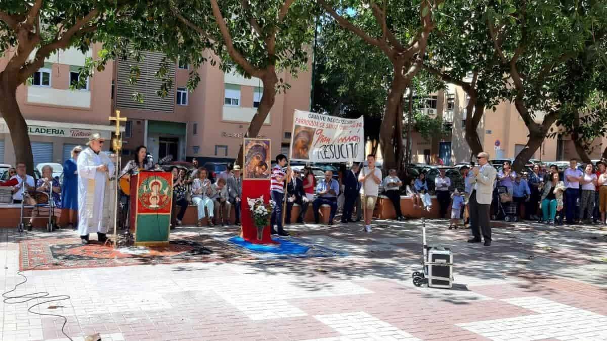 Evangelización en la calle: una oportunidad para el primer anuncio a los más alejados de la fe. Foto: Diócesis de Málaga.