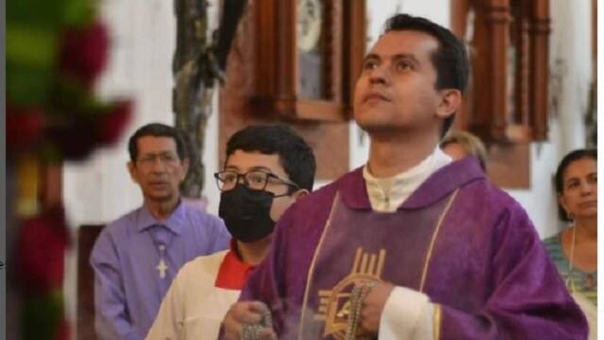 Osman José Amador, sacerdote de Estelí detenido arbitrariamente por el régimen de Nicaragua