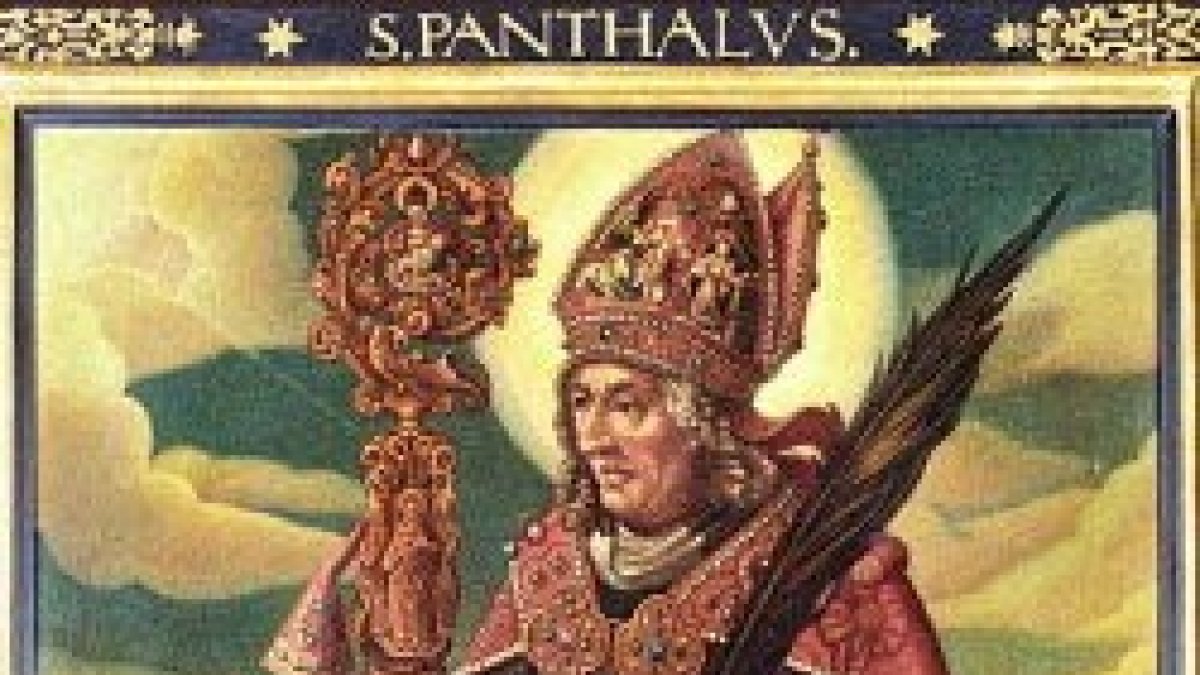 San Phantalo, obispo y mártir.