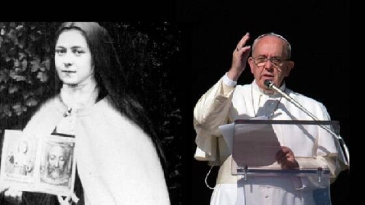 Santa Teresa de Lisieux y el Papa Francisco