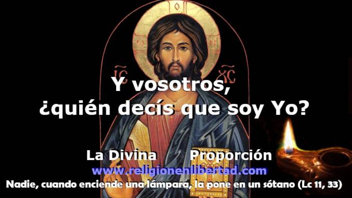 — Y vosotros ¿Quién decís que soy Yo? —