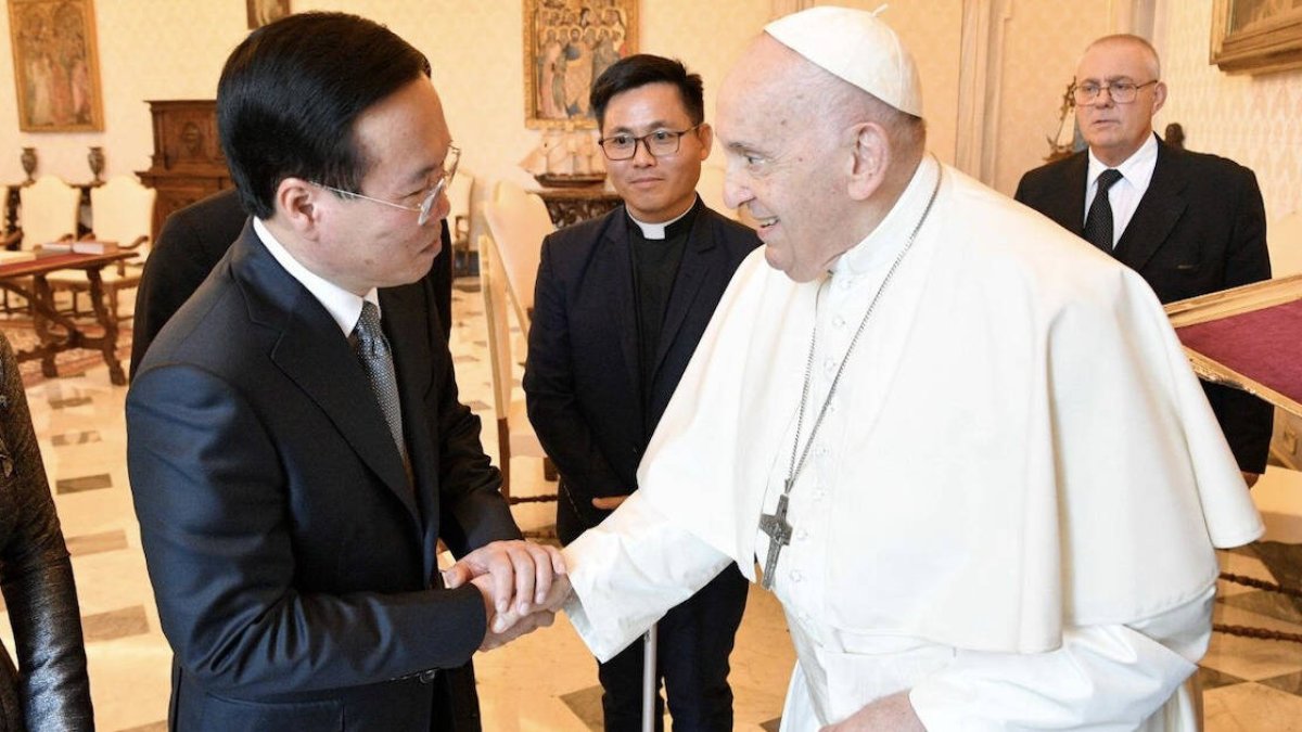 El reciente encuentro entre el Papa Francisco y el presidente del país, Vo Van Thuong, deparó que el Nuncio Apostólico viva en Vietnam y no en Singapur, como lo hacía hasta ahora.