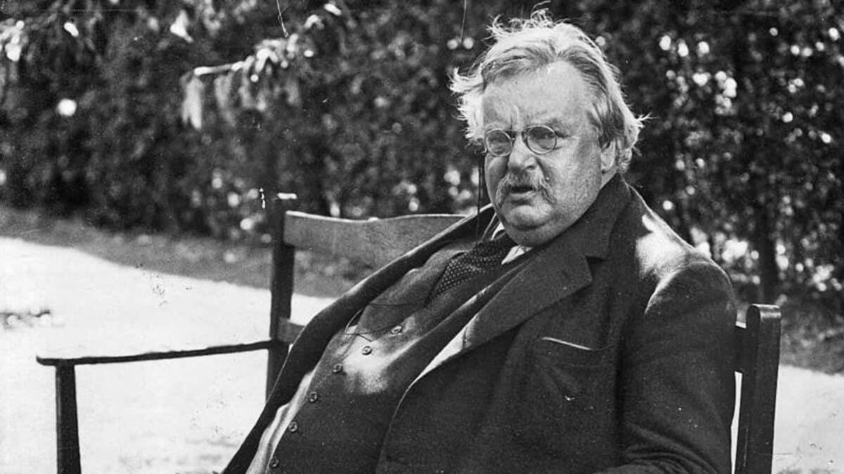 Chesterton tenía una visión global y coherente de los males de este mundo porque tenía una visión global y coherente del Bien que el mundo necesita.