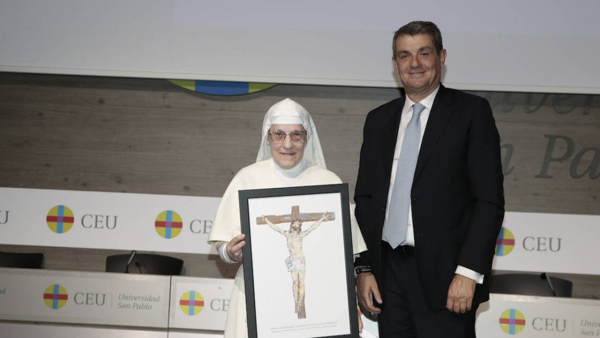 La hermana Carmen recordó que fue su orden la que logró que se implantara en España el título de Enfermería, y 