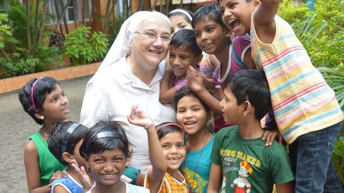 Primi Vela es una misionera española en la India; la foto es de 2019