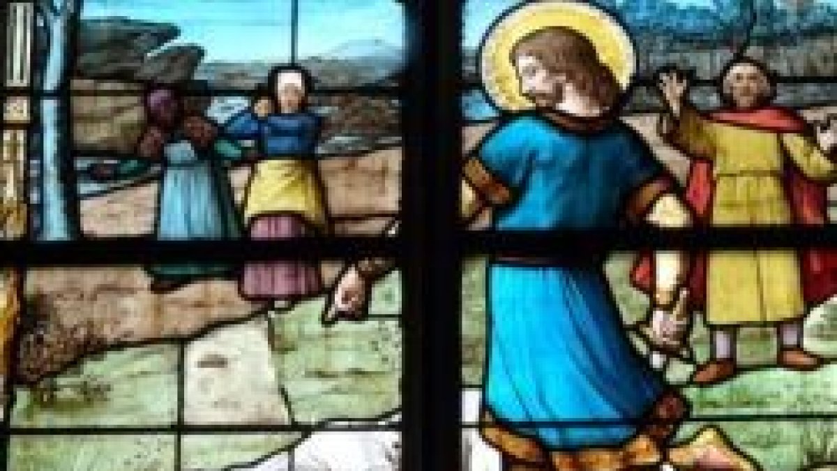 Martirio de Santa Haude.