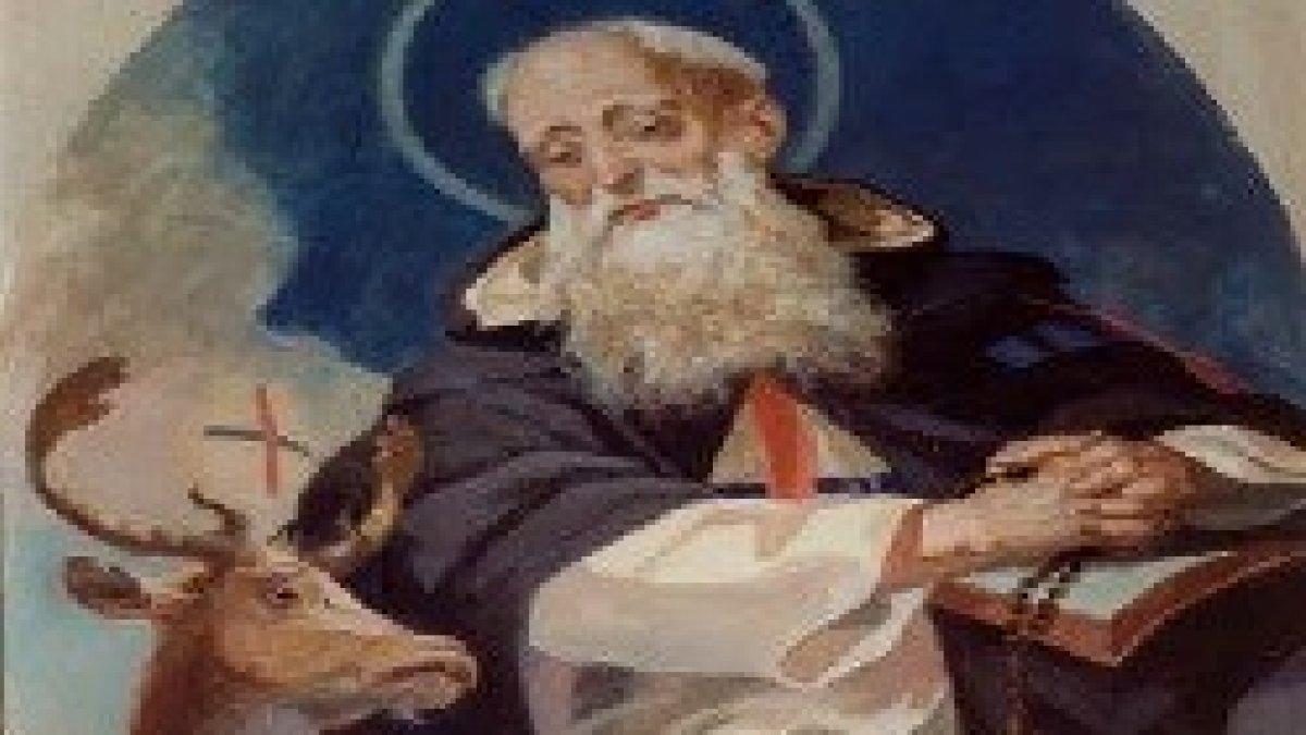 San Félix y el ciervo.