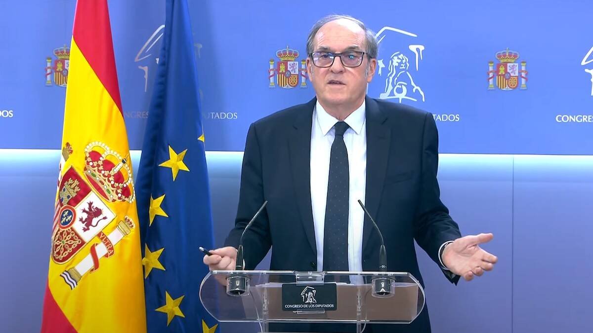 Ángel Gabilondo, ex candidato socialista a la Comunidad de Madrid y Defensor del Pueblo, al presentar el pasado 27 de octubre su informe sobre abusos en la Iglesia.