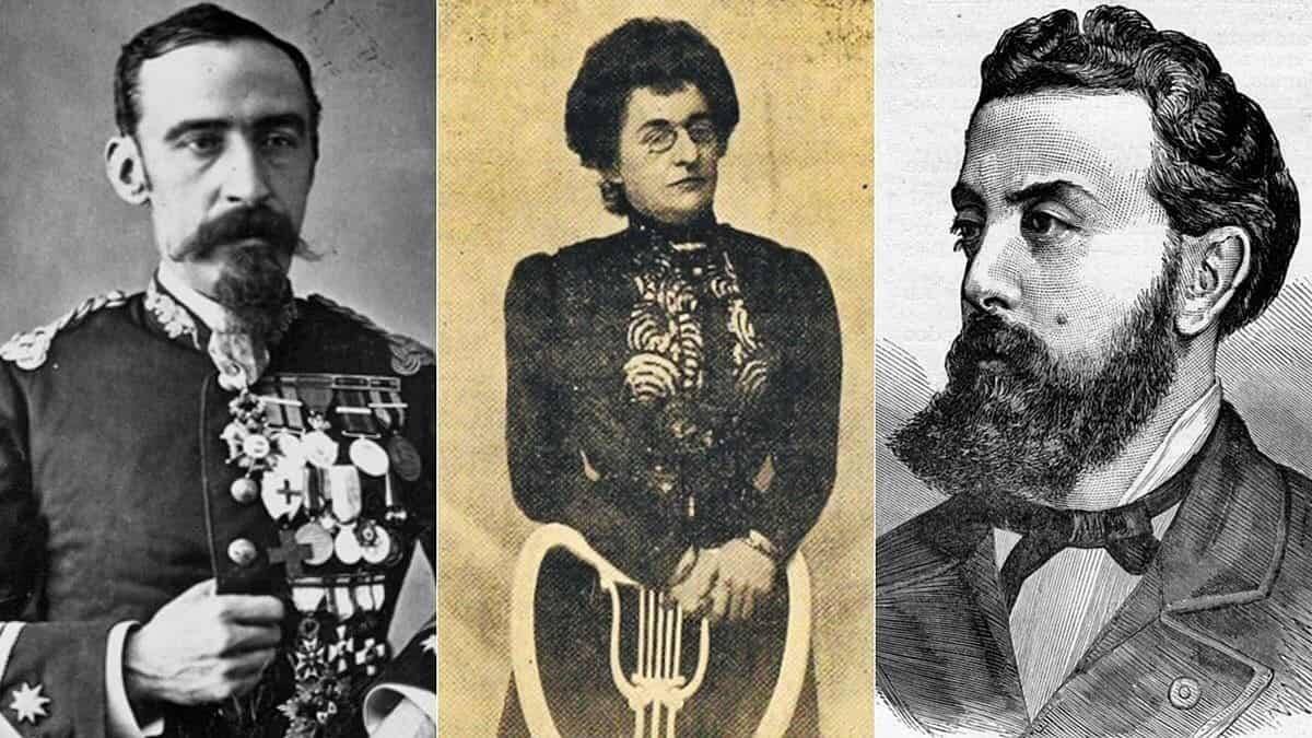 De izquierda a derecha, Nicasio Landa, Elena Sánchez de Arrojo y Eduardo Castillo Piñeiro.