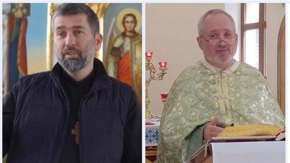 Ivan Levytskyi y Bohdan Geleta, dos sacerdotes católicos de Berdiansk, cumplen un año presos de los rusos, incomunicados