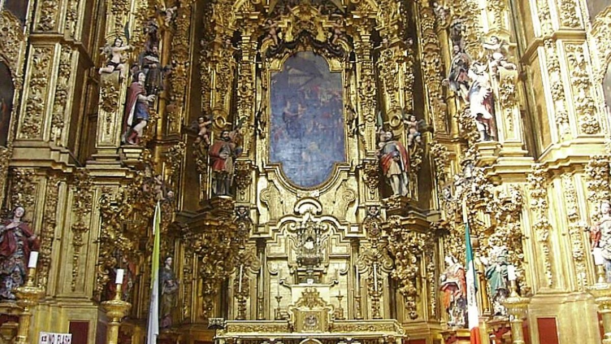 Retablo de los Reyes. Catedral de Méjico.