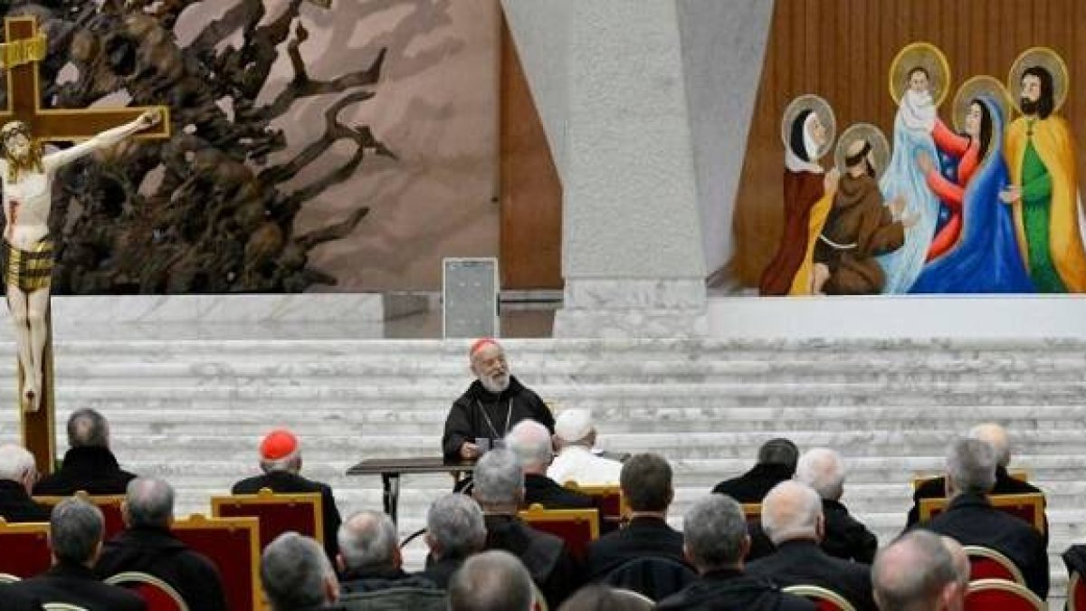 Raniero Cantalamessa predica al Papa y la Curia en Adviento citando a Blas Pascal