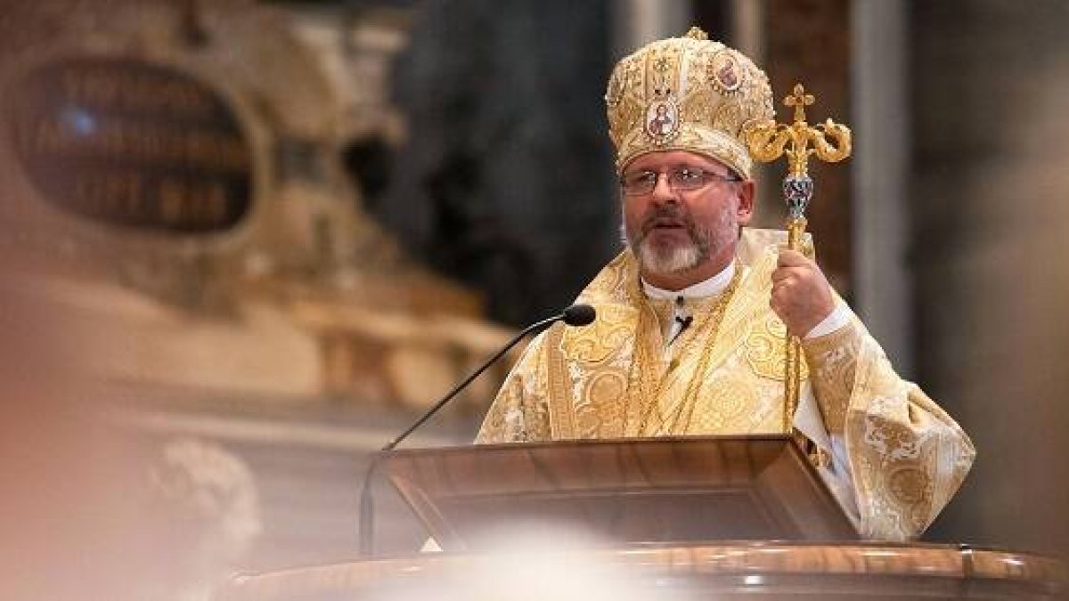 El arzobispo Shevchuk pastorea la mayor Iglesia Católica oriental, la de Ucrania, con caso 6 millones de fieles