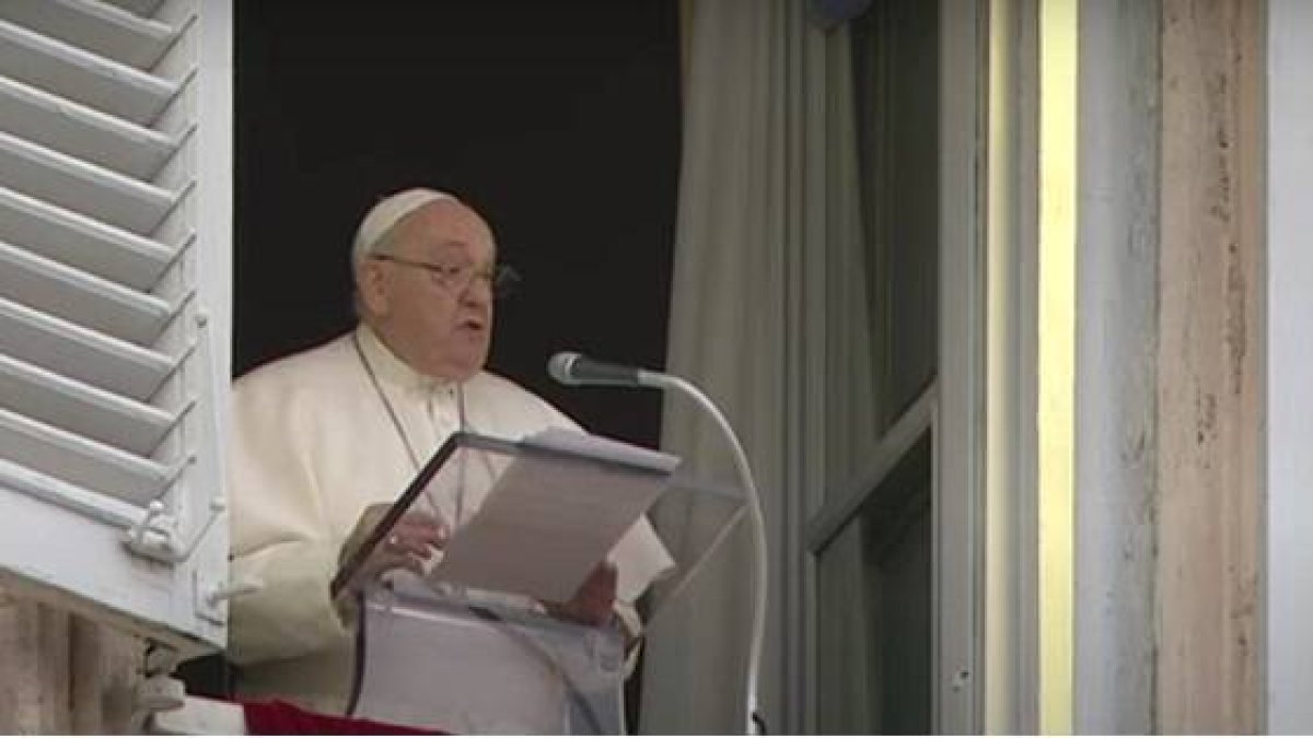 El Papa Francisco en el mensaje del Ángelus del 24 de diciembre, último domingo de adviento