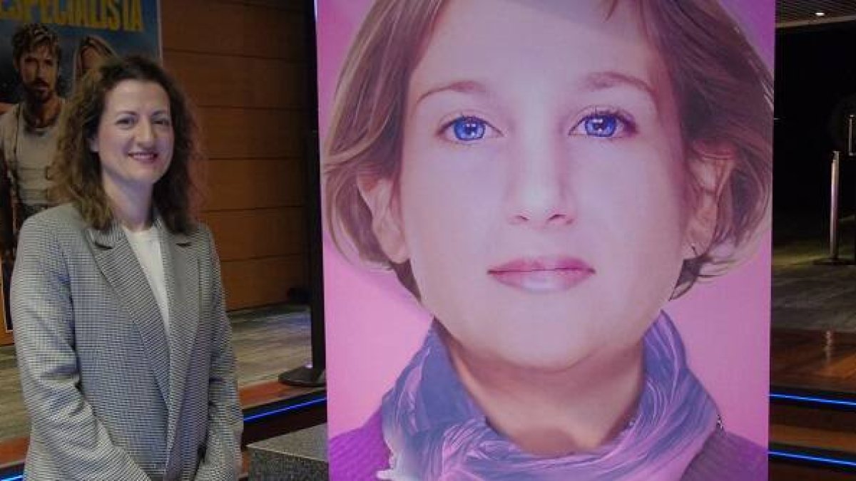 Laura Rocamora, hermana de la Sierva de Dios Rebeca Rocamora, en el preestreno de la película sobre ella