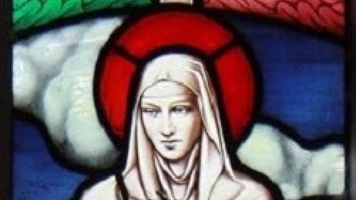 Santa Peggy. Iglesia de Peakirk.