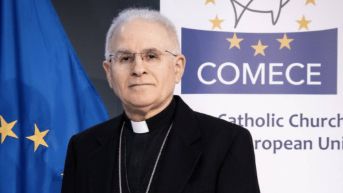 Mariano Crociata, obispo de Latina (Italia), es el presidente de la Comisión de Conferencias Episcopales de la Unión Europea.