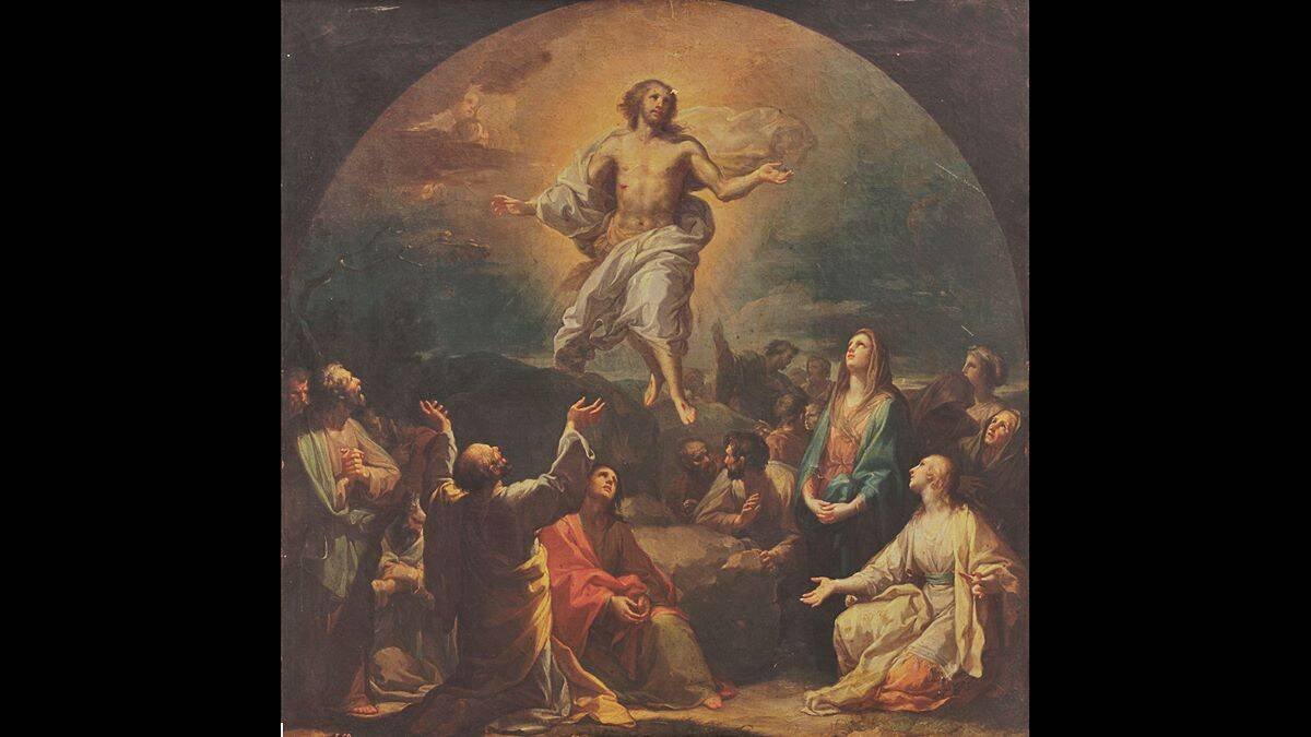 La Ascensión del Señor (1769) de Francisco Bayeu y Subías. Museo del Prado.