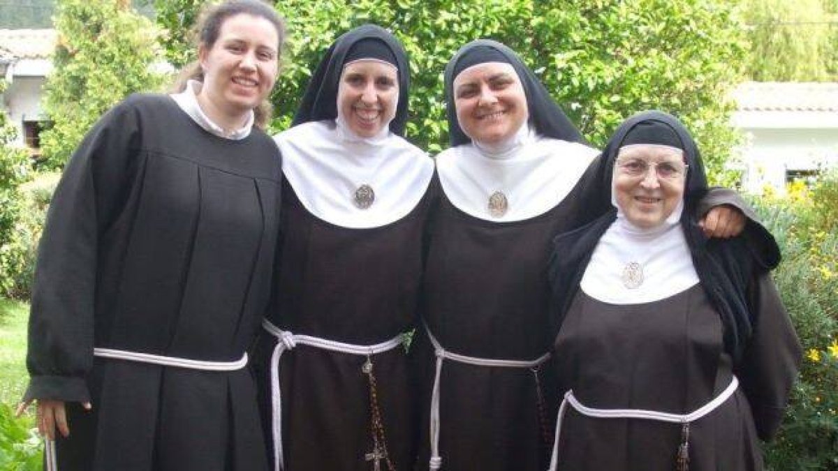 Religiosas clarisas de Belorado, actualmente en el foco mediático por su previsible abandono de Roma tras el polémico comunicado de su superiora este 13 de abril.