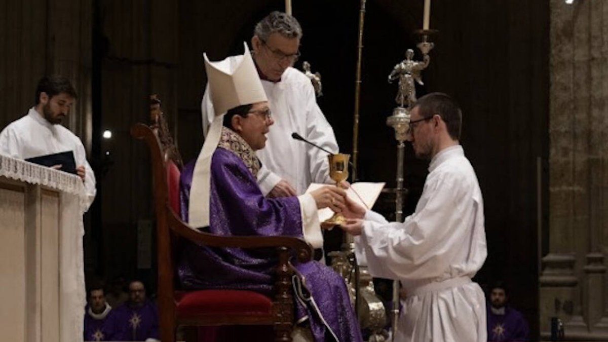 En septiembre recibirá el diaconado y expresa sentimientos de «plena confianza en el Señor. Si Él quiere le serviré, primero como diácono, después como sacerdote, e iré adonde quiera enviarme, donde haya necesidad».