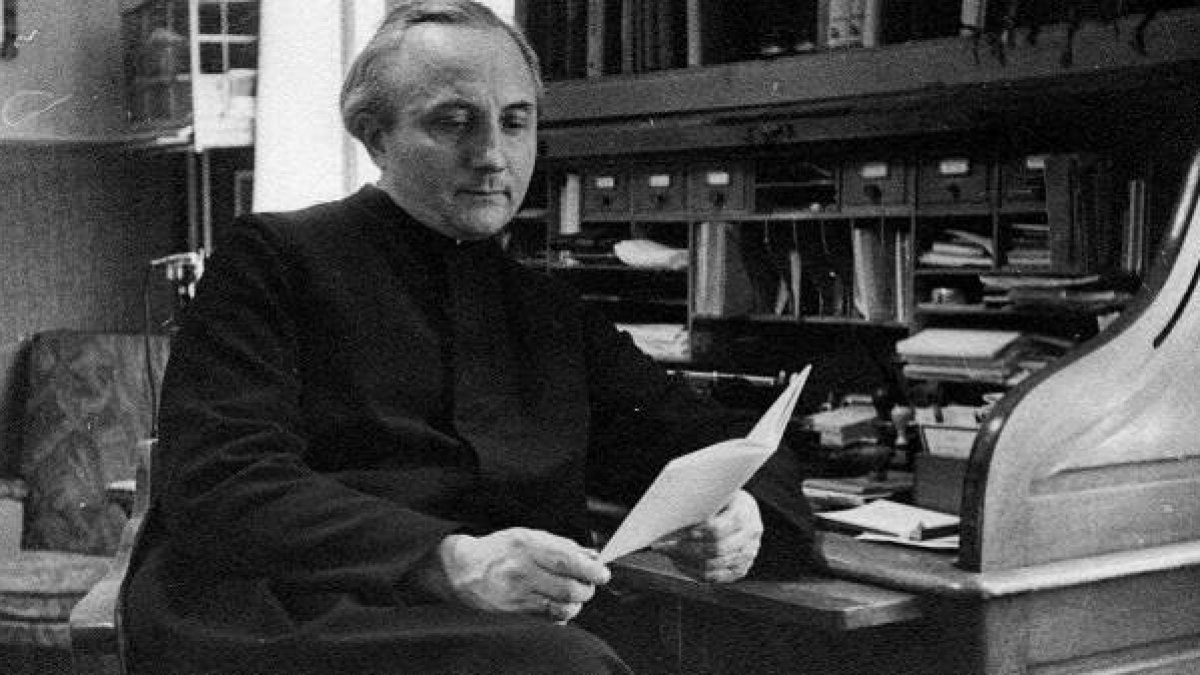 El sacerdote Max Joseph Metzger en 1934, considerado mártir asesinado por los nazis