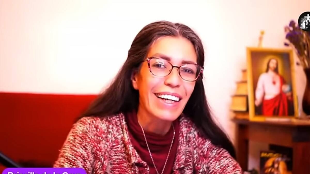 Priscilla de la Cruz regresó a la fe tras décadas pagando las consecuencias de experimentar en el ocultismo, el esoterismo y la Nueva Era.