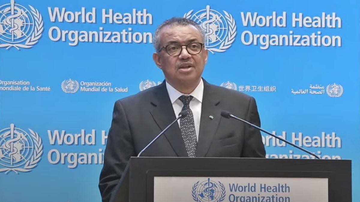 Tedros Adhanom, director general de la Organización Mundial de la Salud (OMS), uno de los organismos globalistas más agresivos en la imposición de la ideología de género.