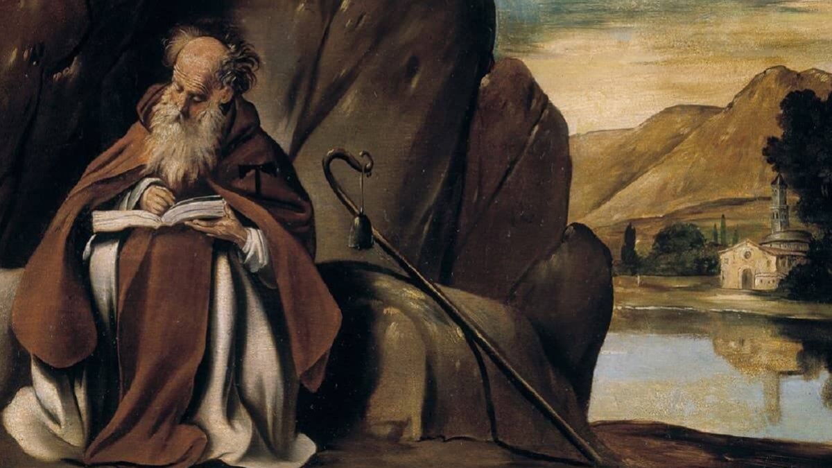 San Antonio Abad, cuya fiesta se celebra el 17 de enero, es considerado el padre del monacato