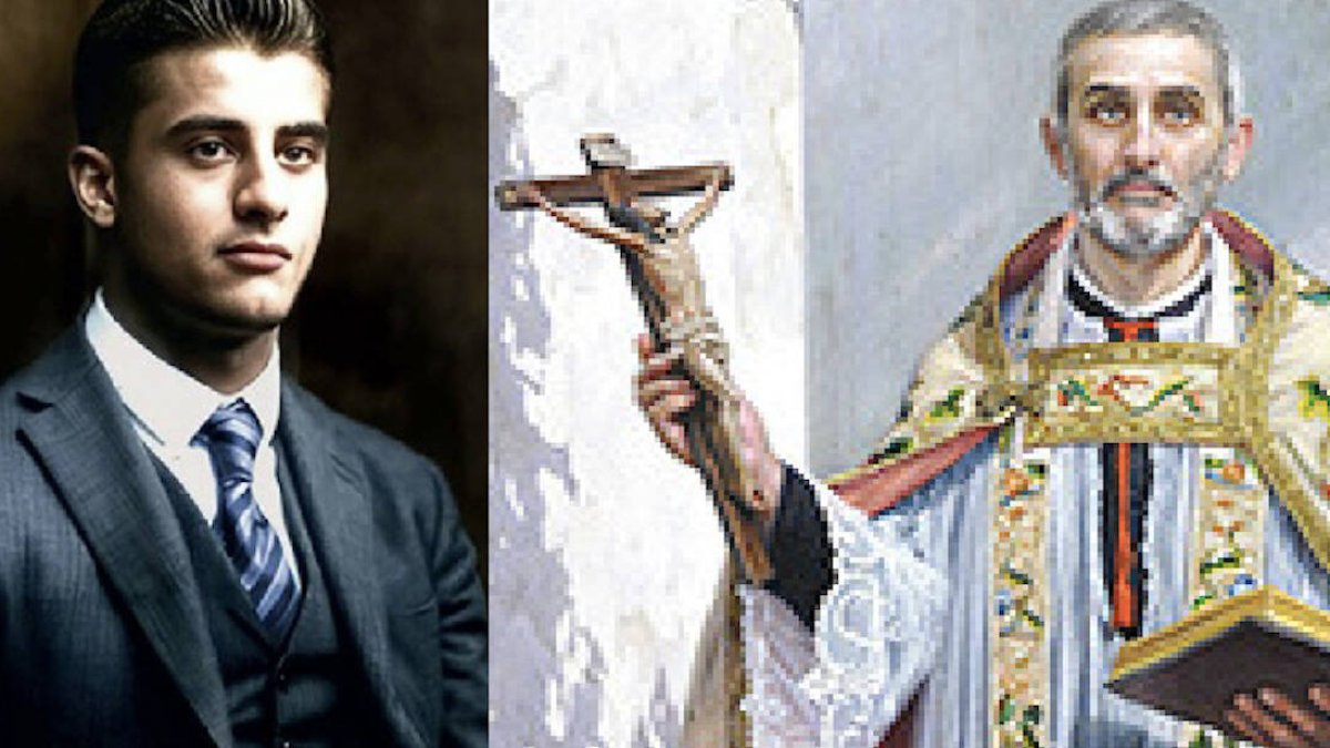 El laico dominico italiano Pier Giorgio Frassati (a la izquierda) y el español San Juan de Ávila (a la derecha).