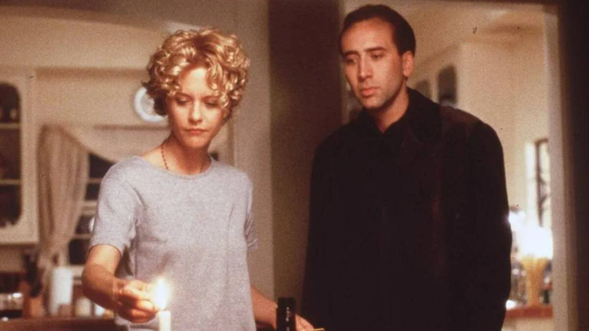 'City of Angels' (1998), de Brad Silberling: un punto de inflexión en el cine contemporáneo en cuanto a la trivialización del misterio sobrenatural. En vez de asumir su naturaleza y el plan de Dios para él, Nicolas Cage, un ángel, se enamora de Meg Ryan.