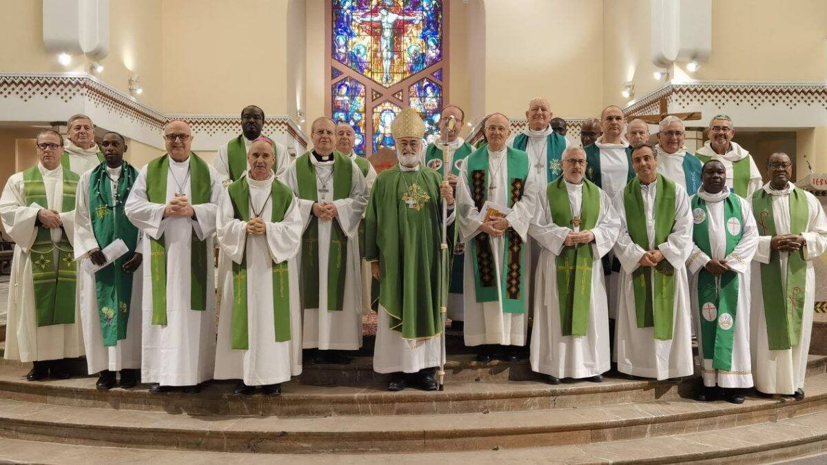 Los obispos y vicarios generales de las diez circunscripciones eclesiásticas del norte de África