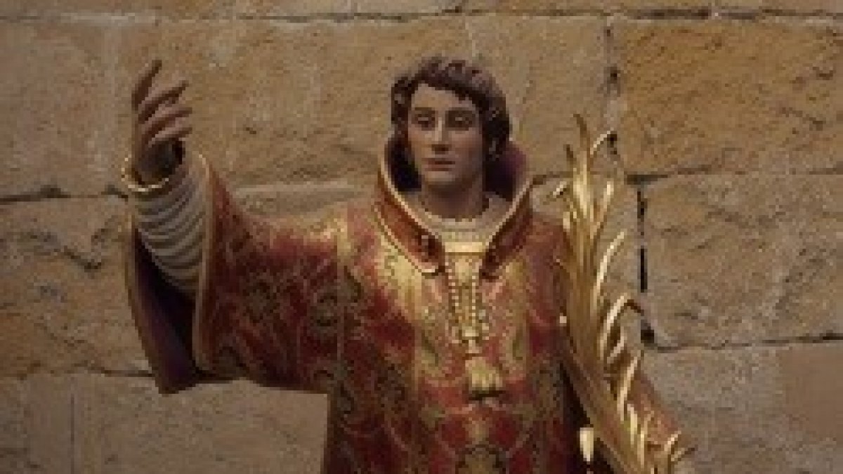 San Vicente, diácono y mártir.