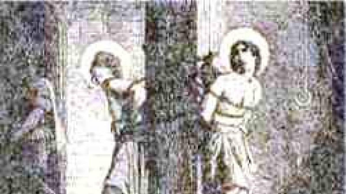 Santos Marco y Marceliano.