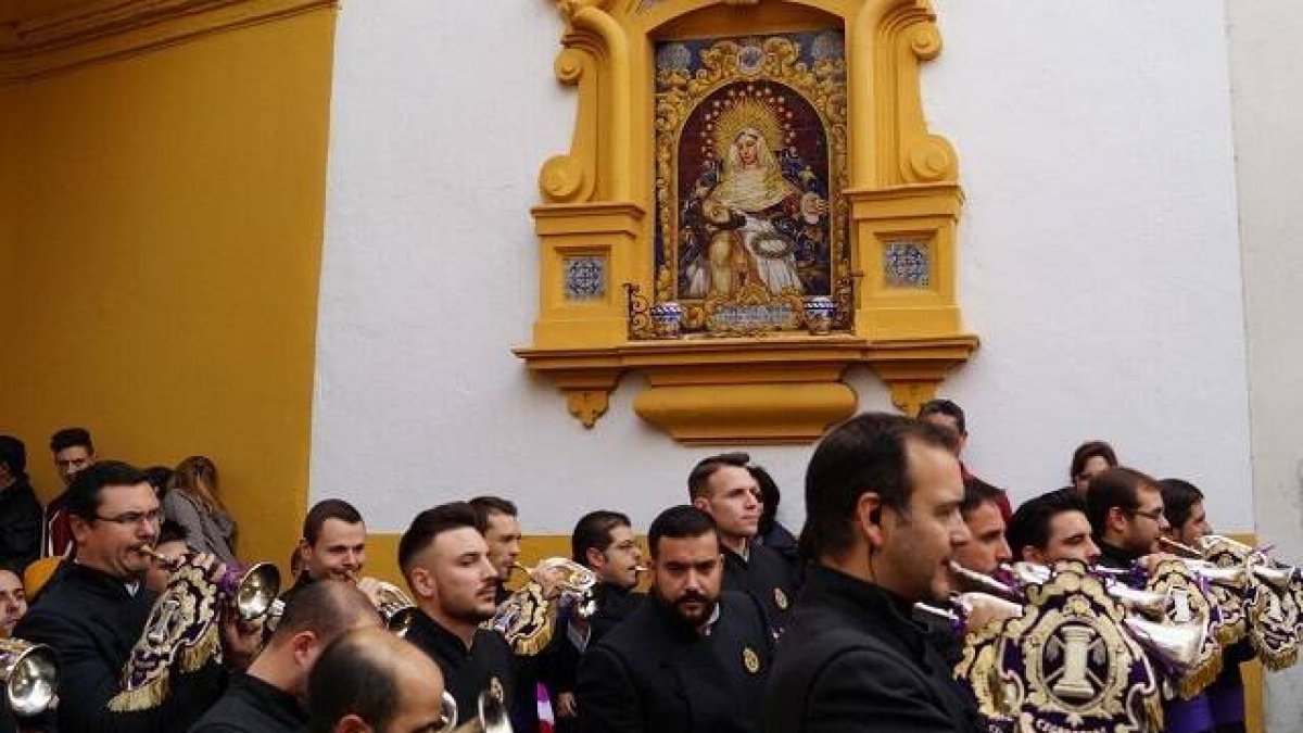 Banda de música Las Cigarreras de Sevilla en 2014
