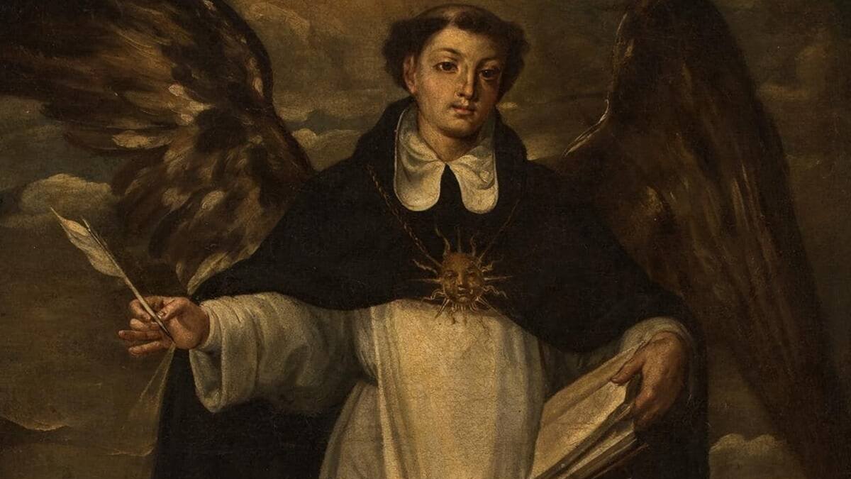 Santo Tomás de Aquino, de José Risueño (Museo del Prado)