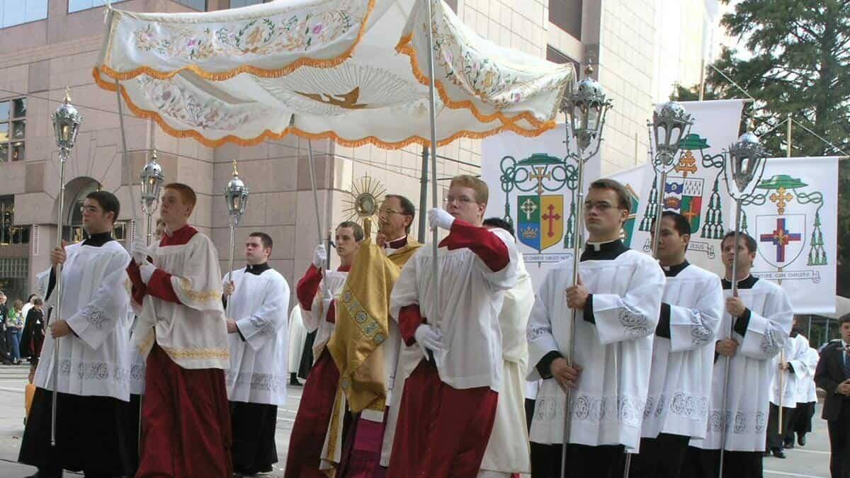 Procesión del Corpus Christi en Charlotte (Carolina del Norte, Estados Unidos). Foto: Wikipedia.