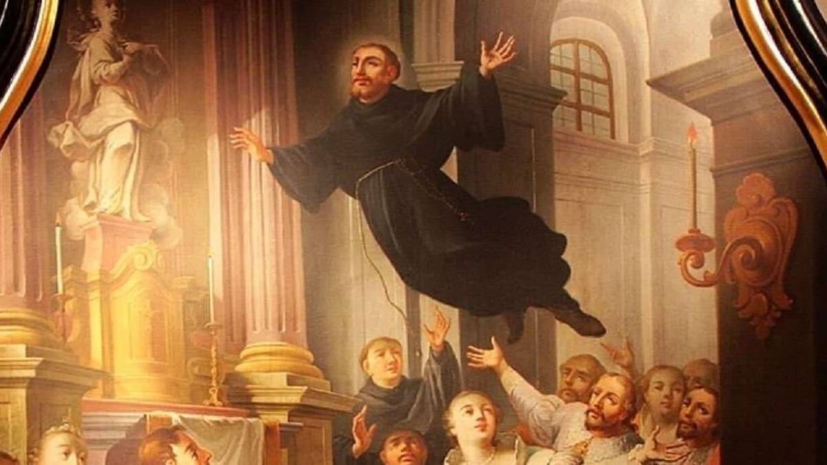 San José de Cupertino es el santo más conocido por sus levitaciones