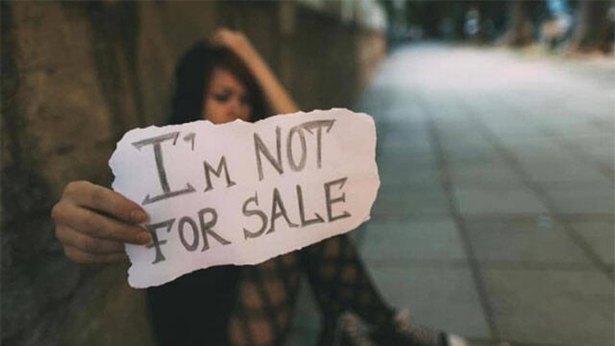 «No estoy en venta»: imagen de una campaña en Arizona contra la prostitución y la pornografía.