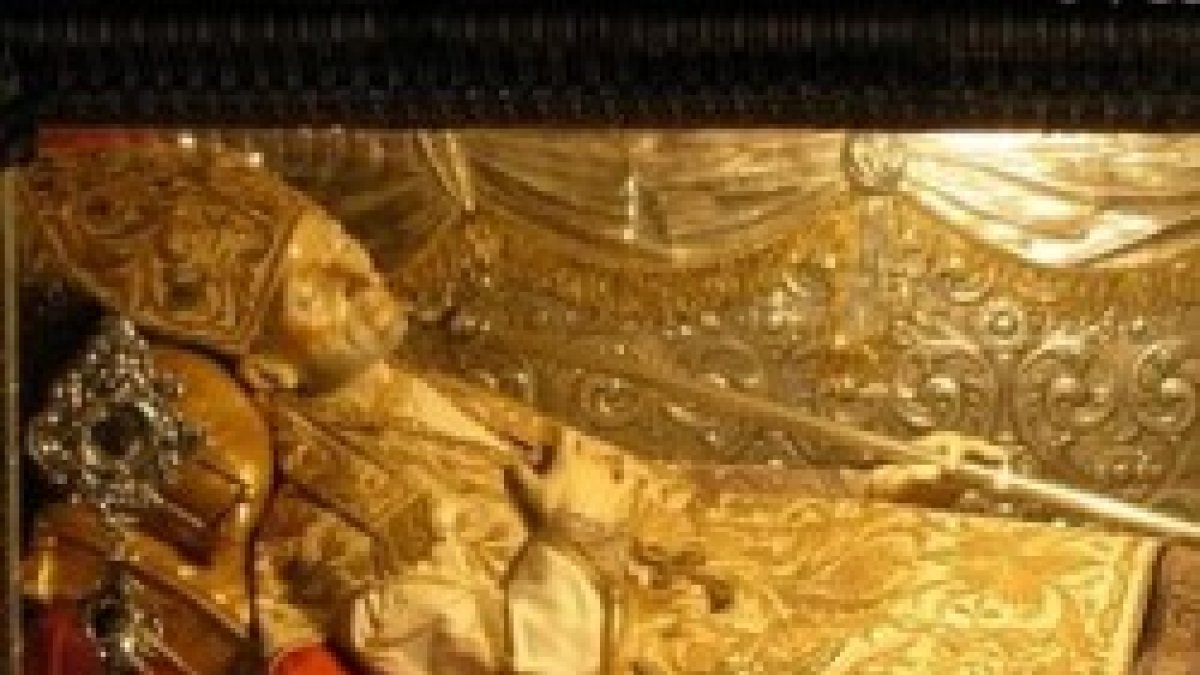 Imagen relicario de San Alfonso.