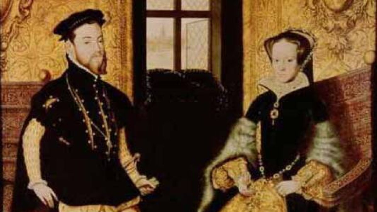 María I Tudor… ¡¡¡reina de España durante dos años y diez meses!!!